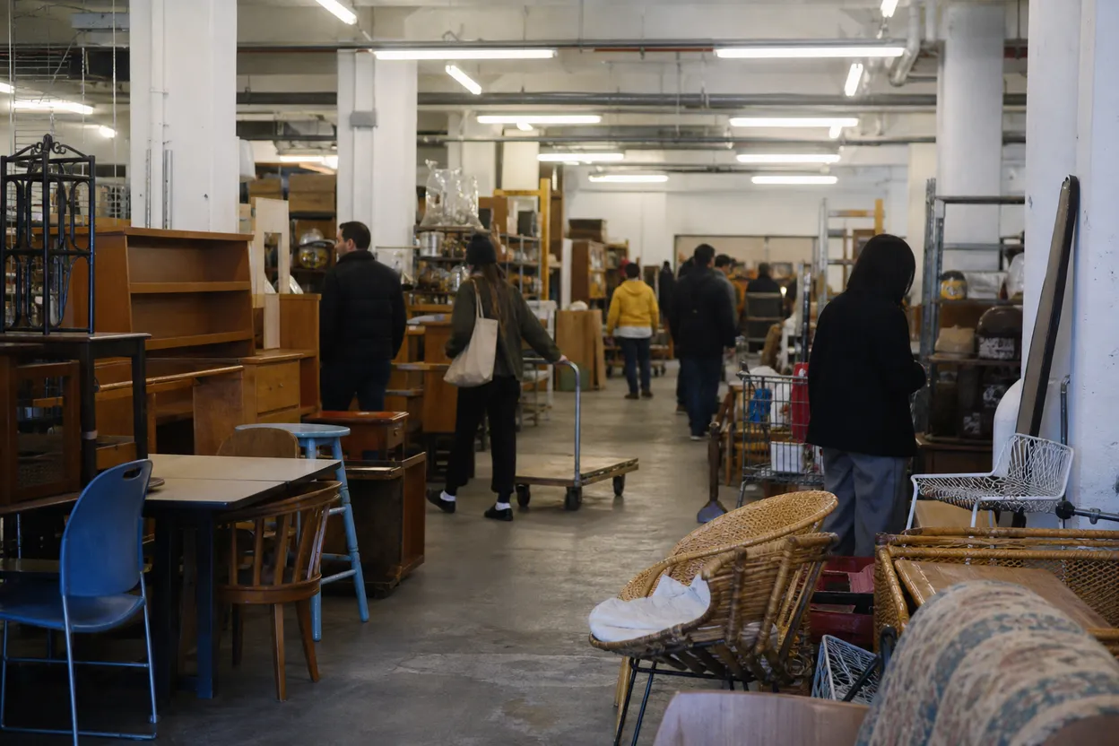 Cover scene for Materials for the Arts in Long Island City: A Classroom-Supply Rescue Run Before September