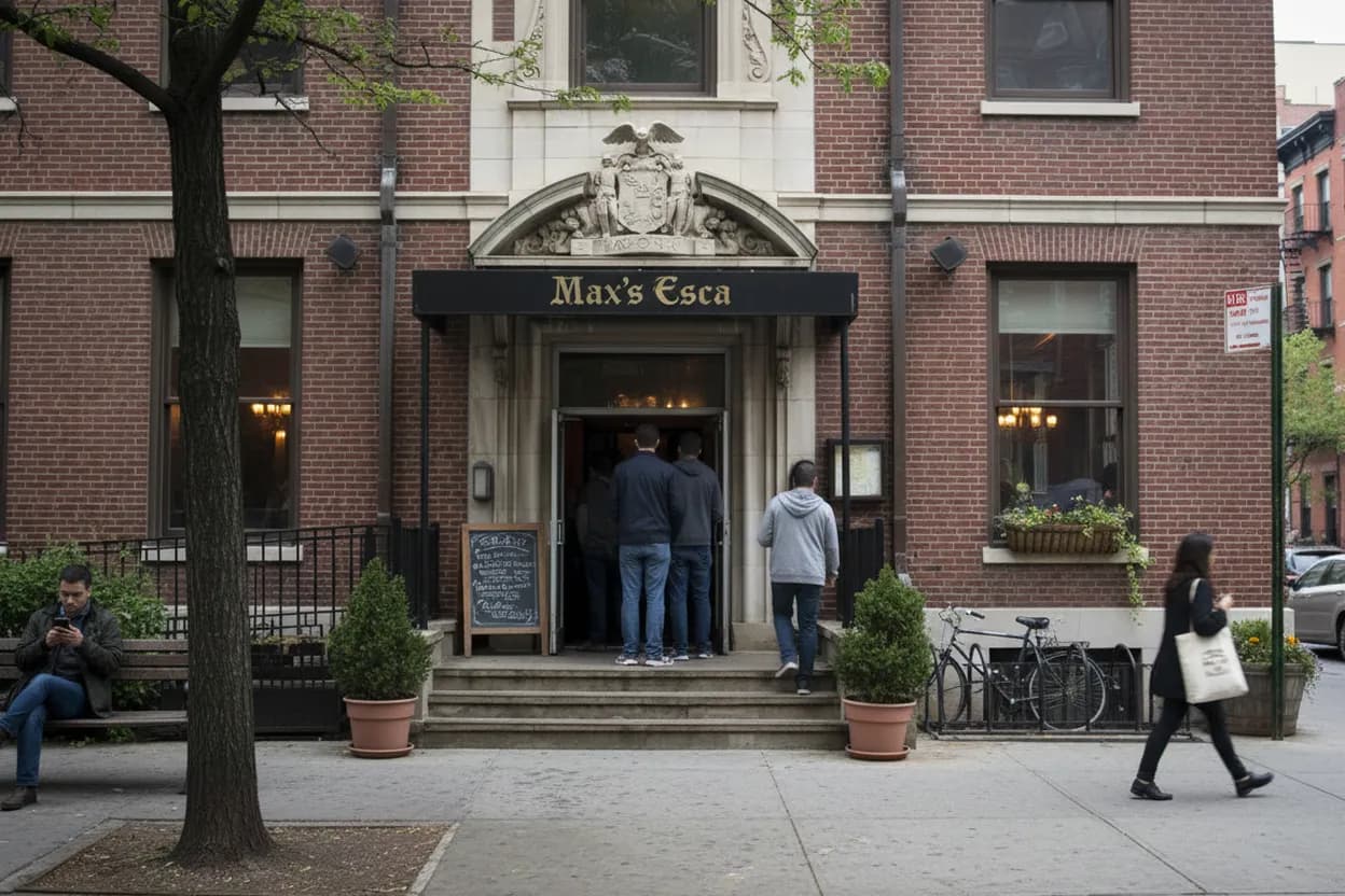 Cover scene for Max’s Esca for a Calm Italian Meal With Visiting Parents