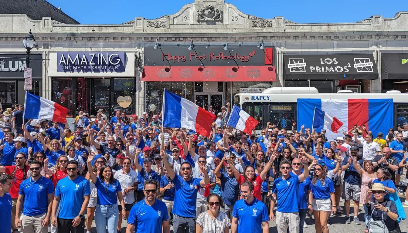 Boston area France fan route for World Cup 2026