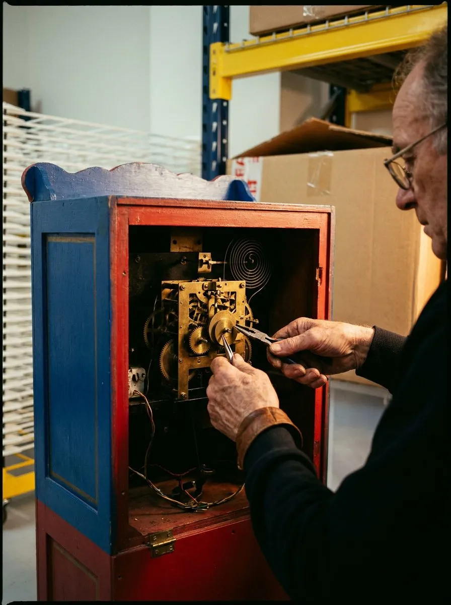 Mechanical Fortune-Telling Automaton Repair Shop in Chinatown