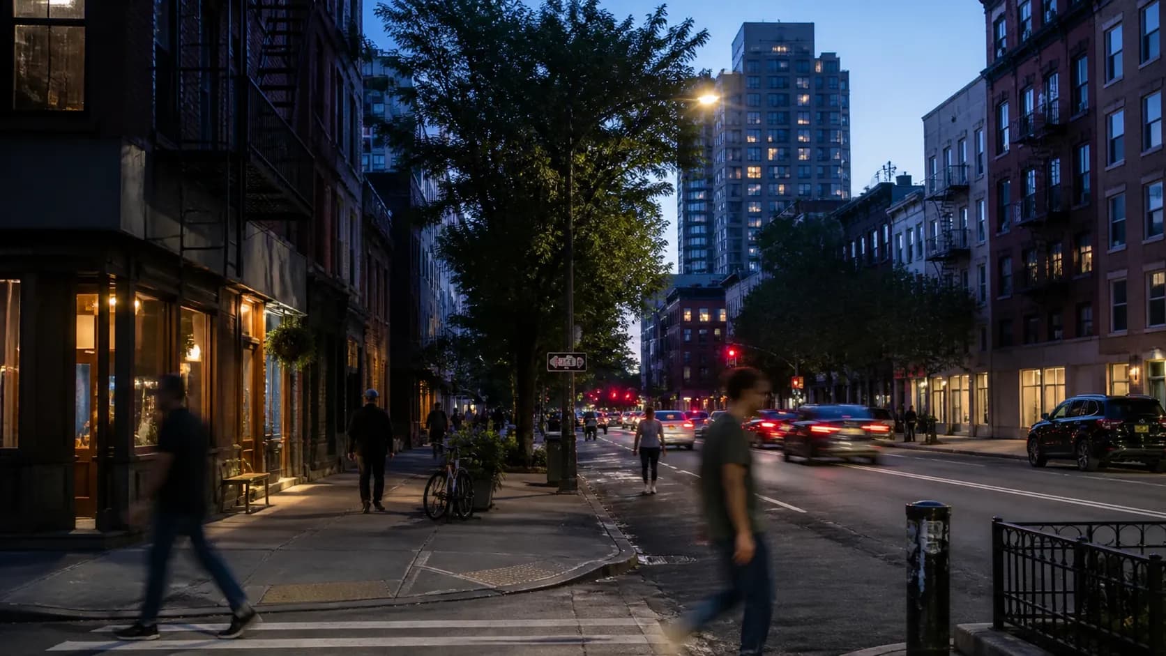 Realistic city scene for meteor shower august 12: A NYC Plan for Lower East Side image 3