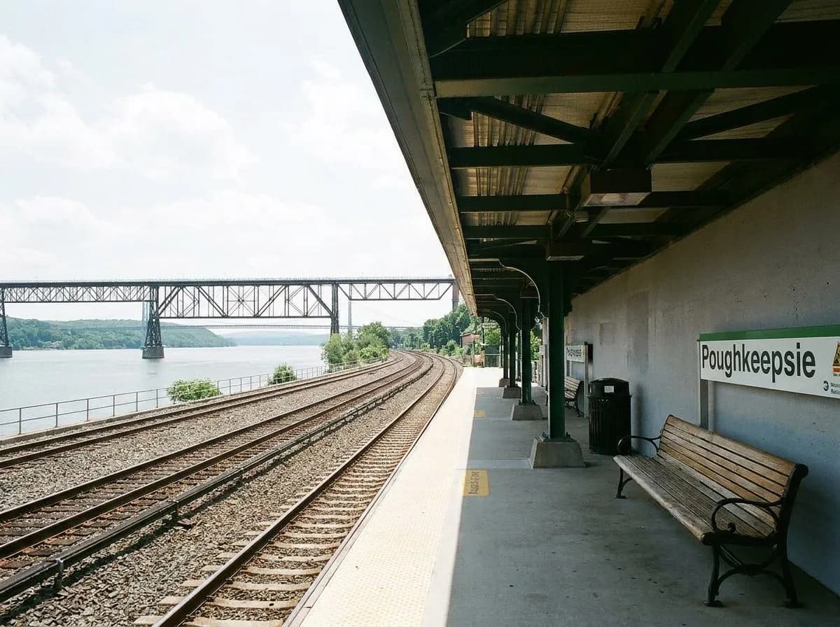 Metro-North Hudson Line Poughkeepsie Turnaround and Platform River View Wait: A Fresh Field Note