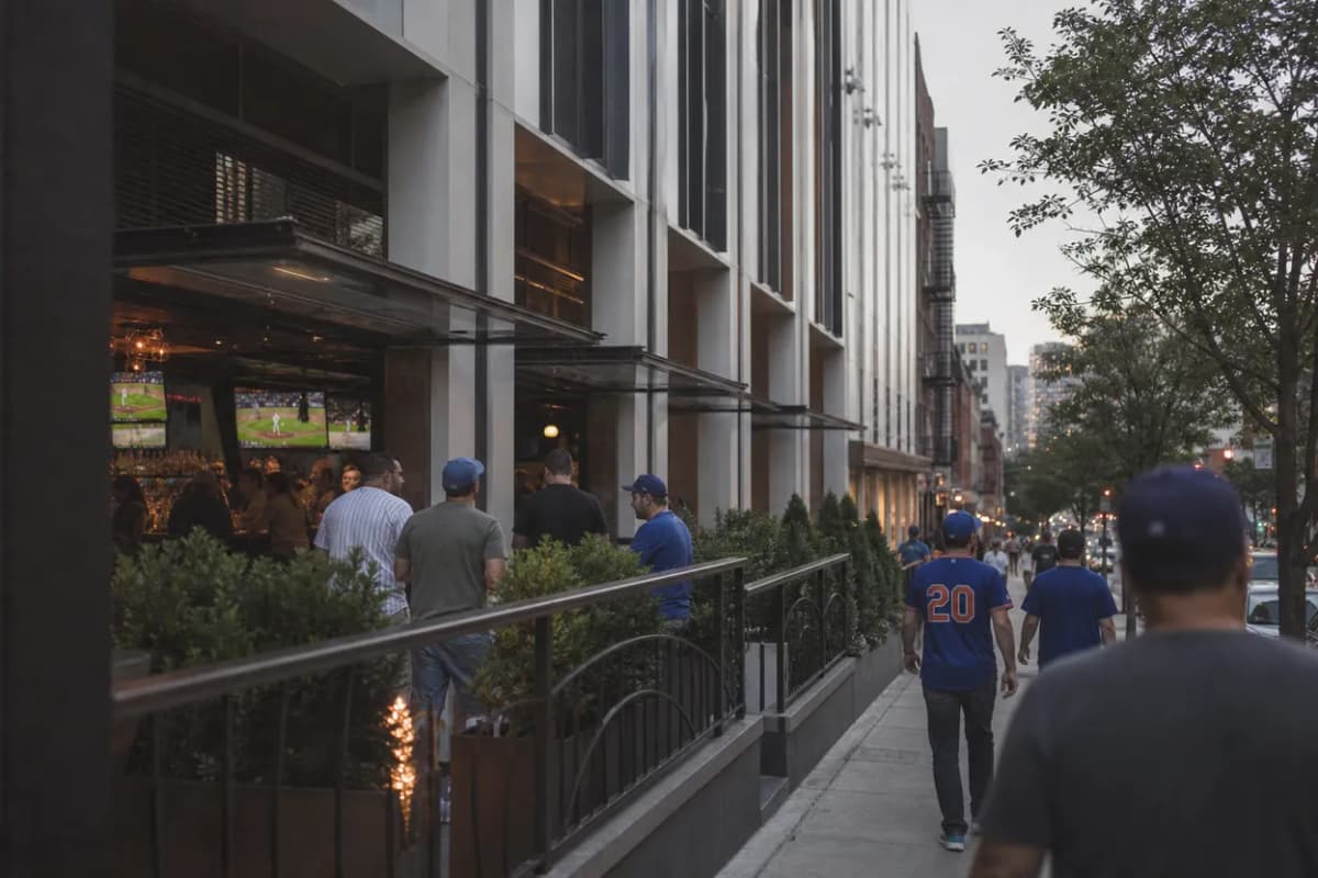 Cover scene for Mets Road Game at Katch Astoria: A Queens Patio Watch Plan for Casual Fans