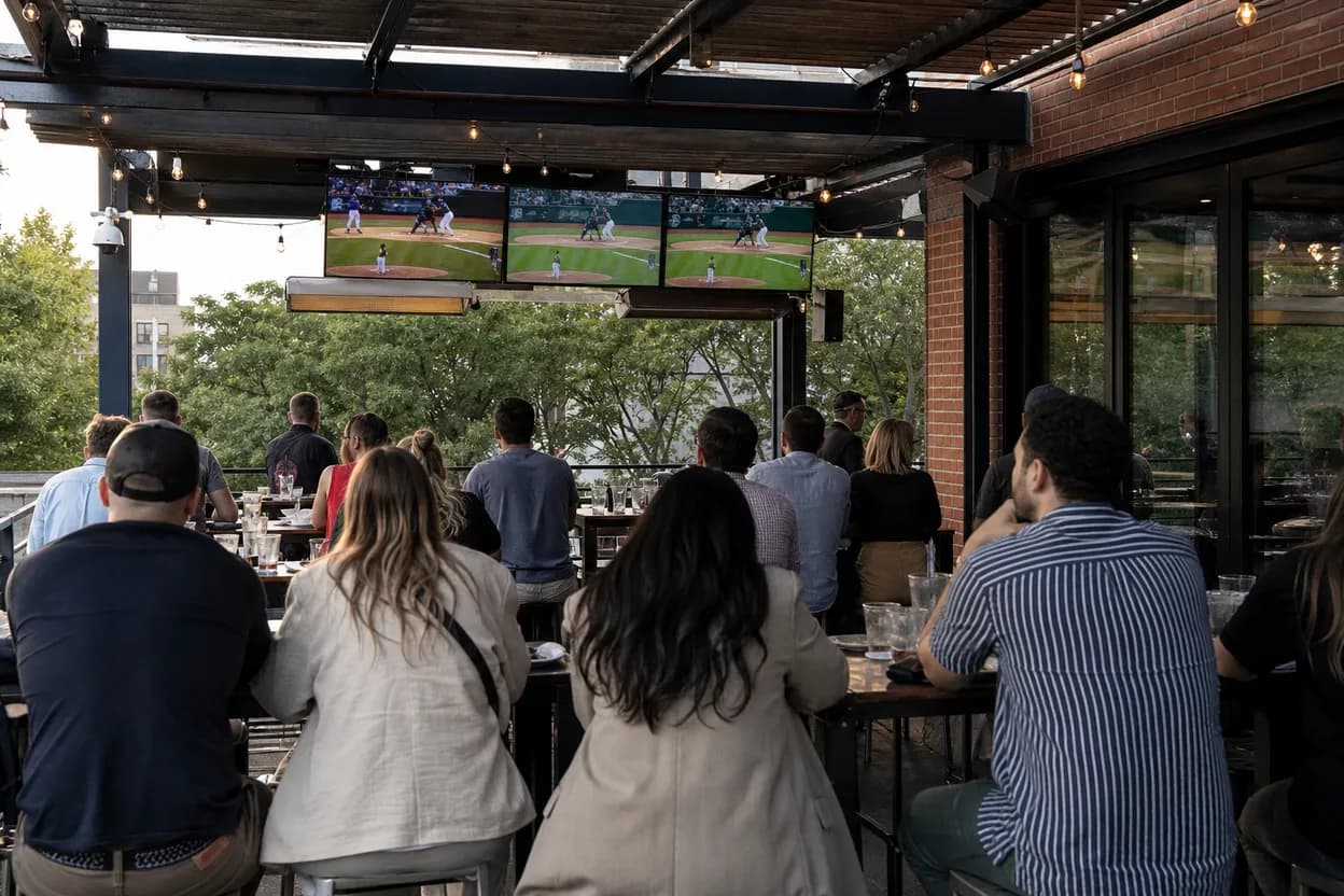 NYC experience scene for Mets Road Game at Katch Astoria: A Queens Patio Watch Plan for Casual Fans