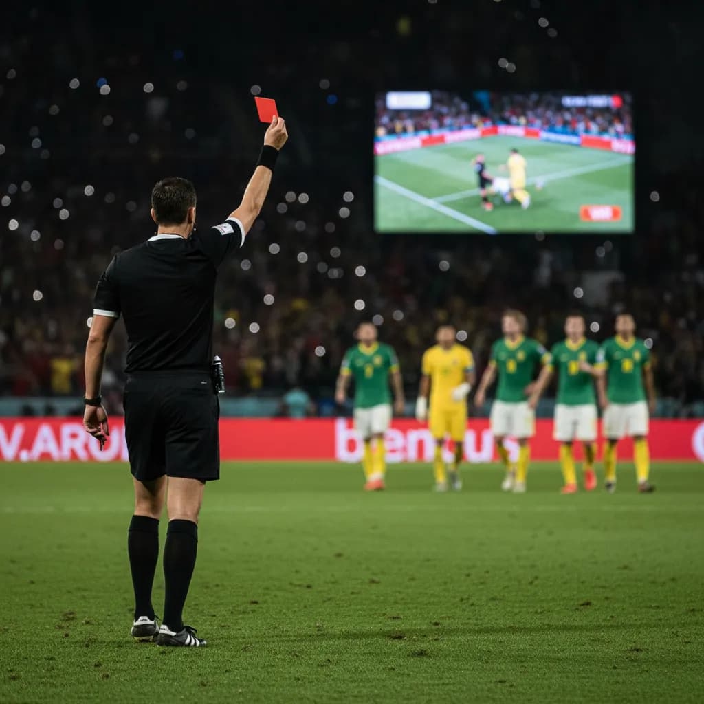 Estadio Azteca lit up for the 2026 World Cup opening match between Mexico and South Africa