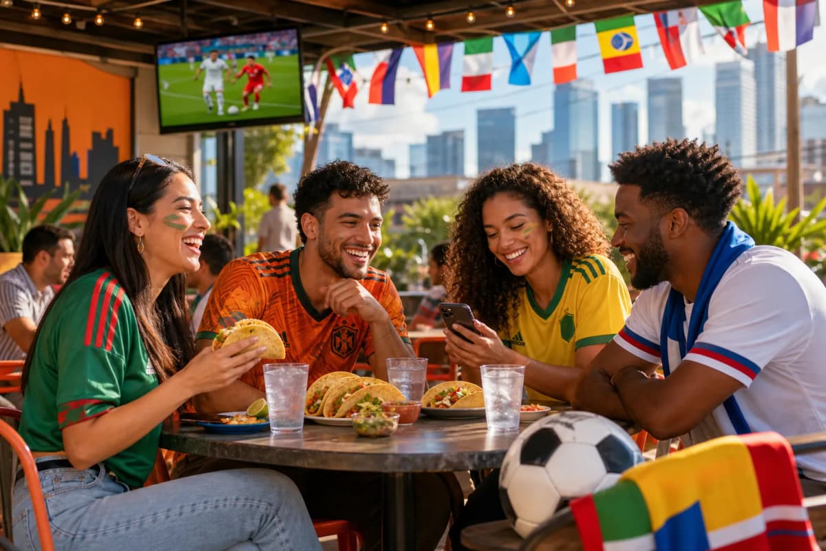 Houston World Cup public fan route detail
