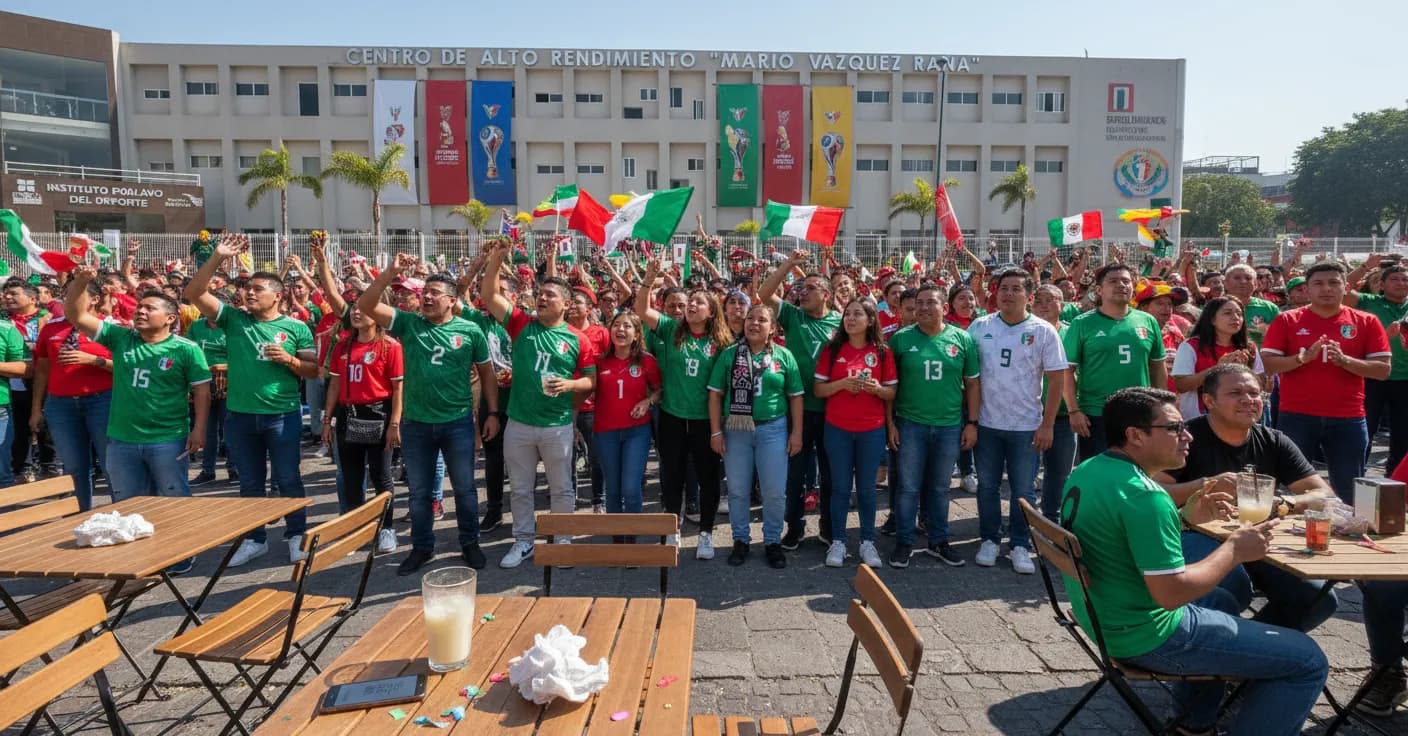 Mexico fans planning a public CDMX World Cup route