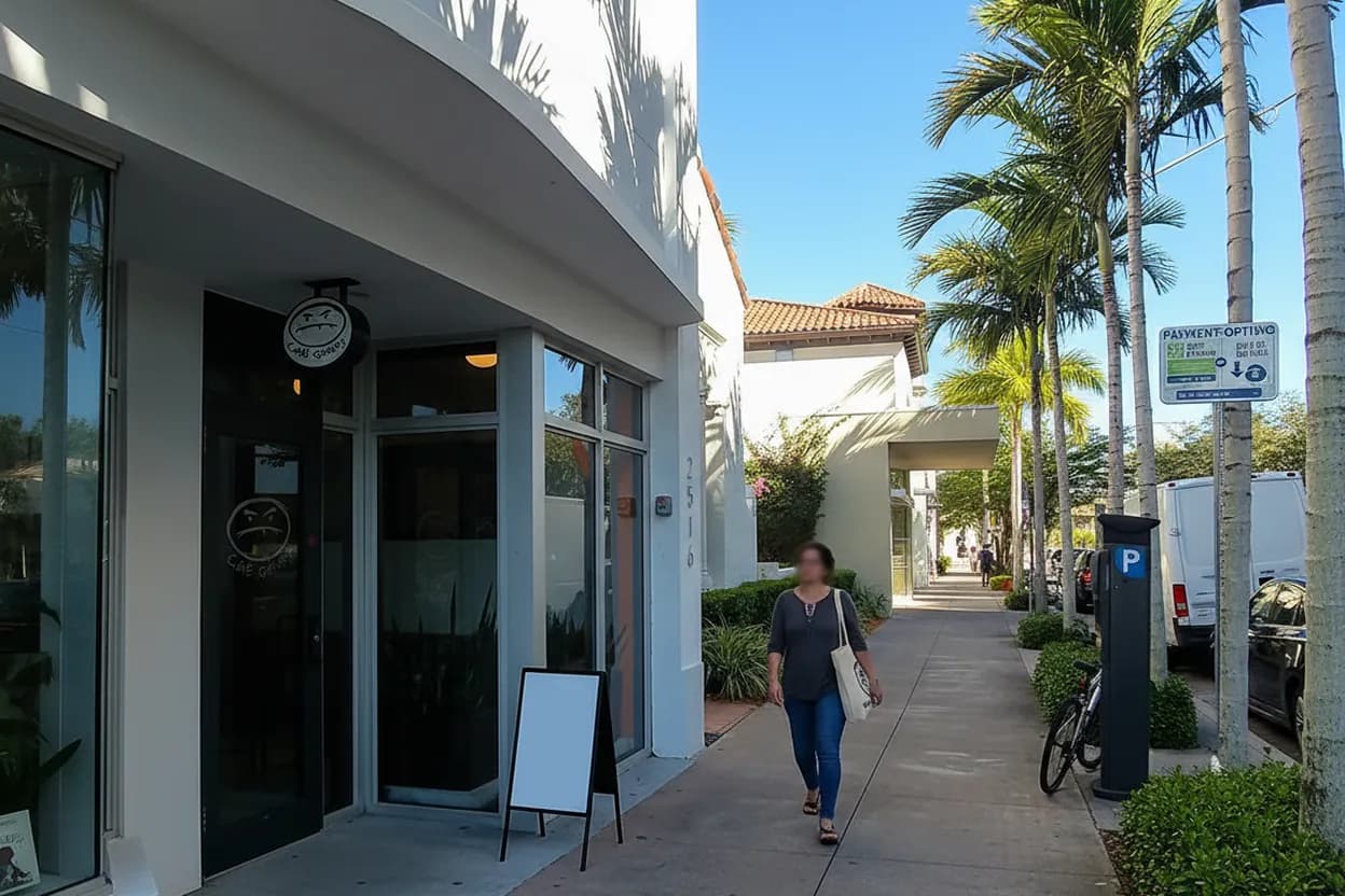 Miami experience scene for Miami Quiet Spots for an Anne Lamott Reading Watch Party