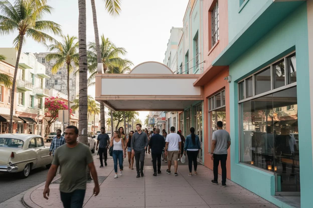 Miami experience scene for alternatives Lollapalooza: Miami Local Decision Guide