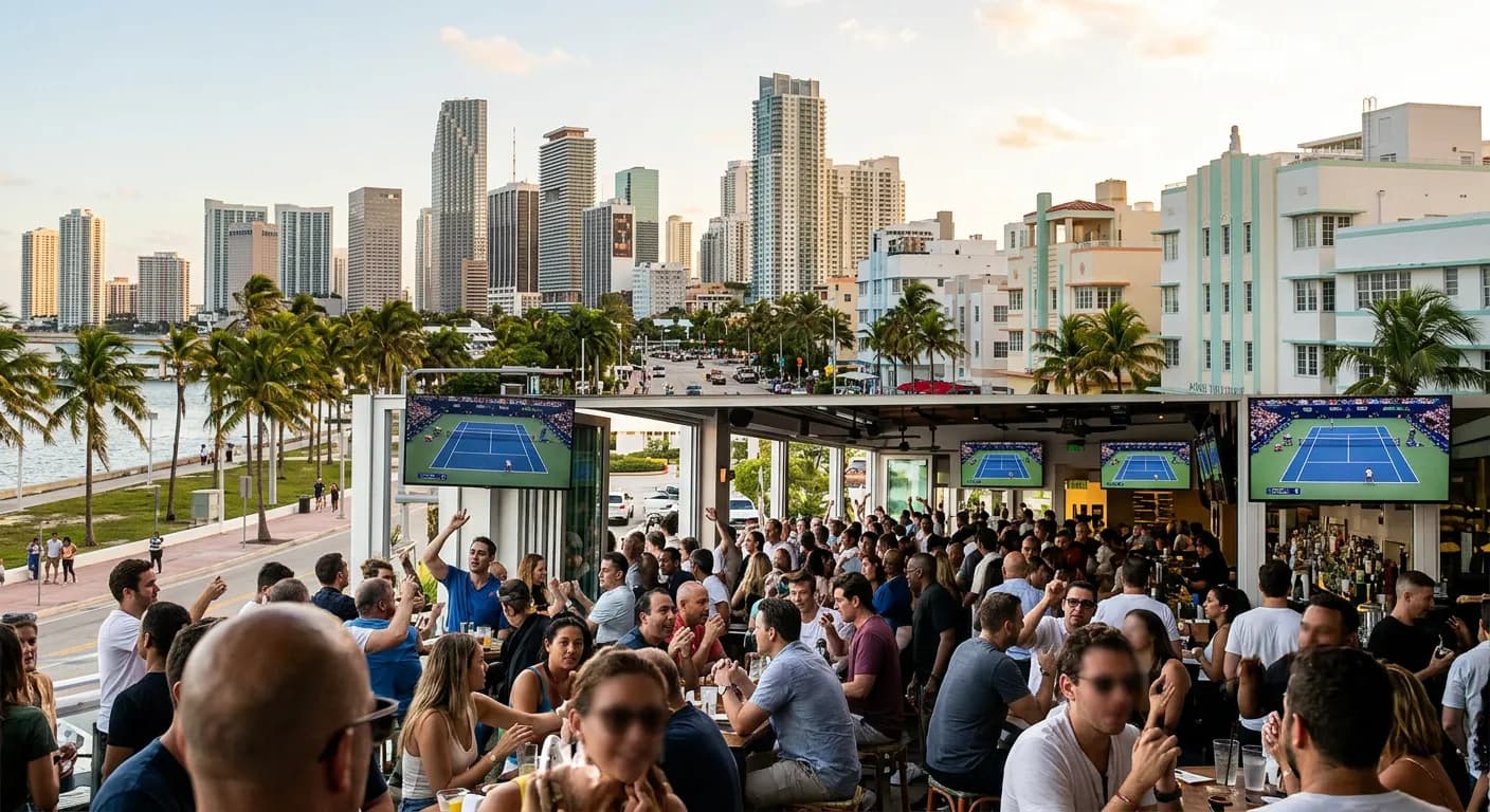 Where to Watch the US Open Tennis 2026 in Miami