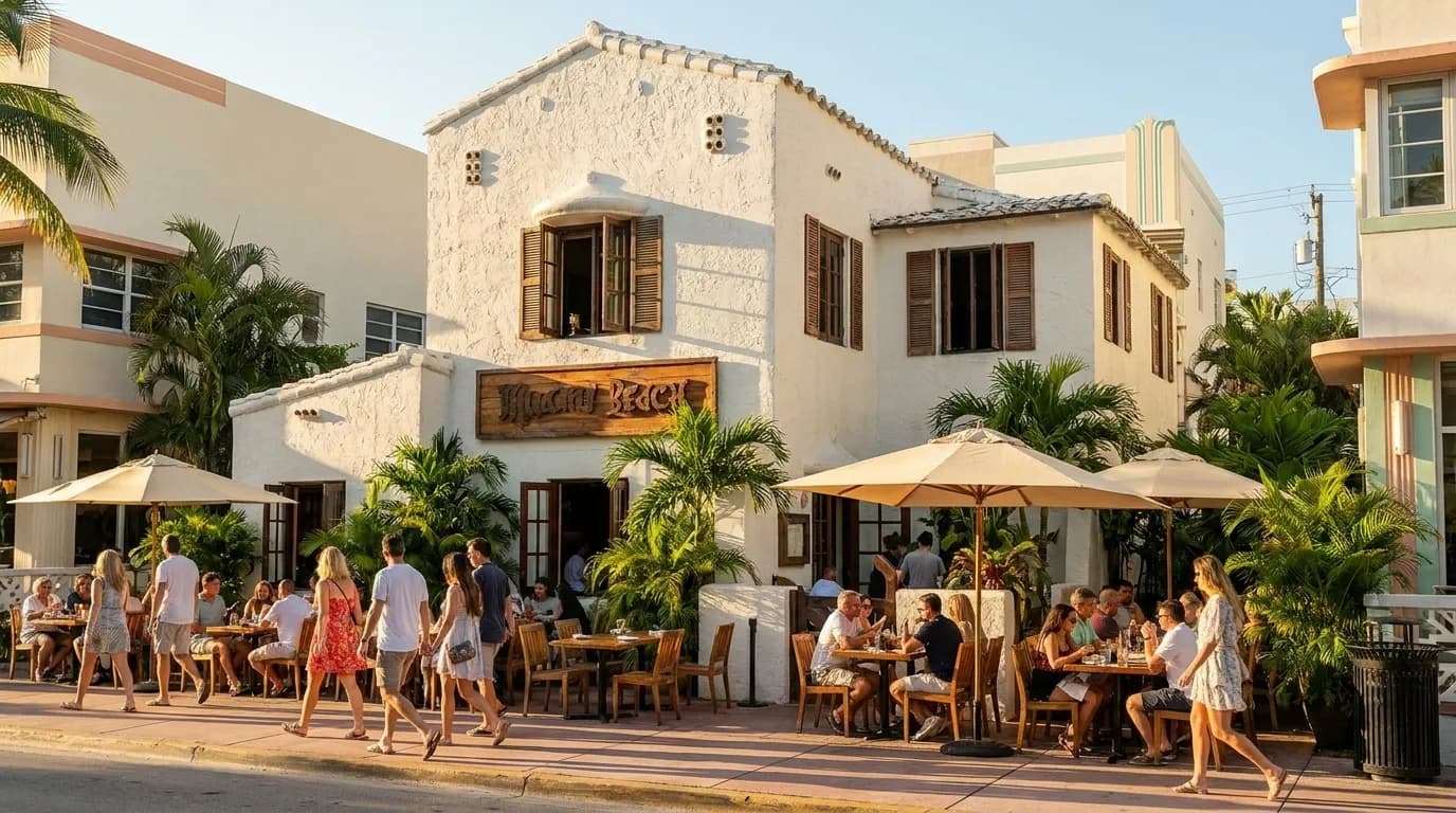 Exterior of Yardbird Southern Table & Bar in Miami Beach