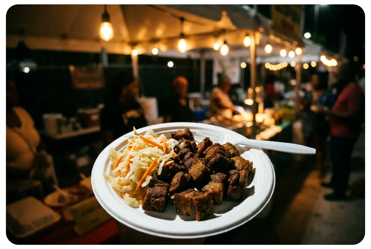 Sounds of Little Haiti in Little Haiti, Miami — scene photograph