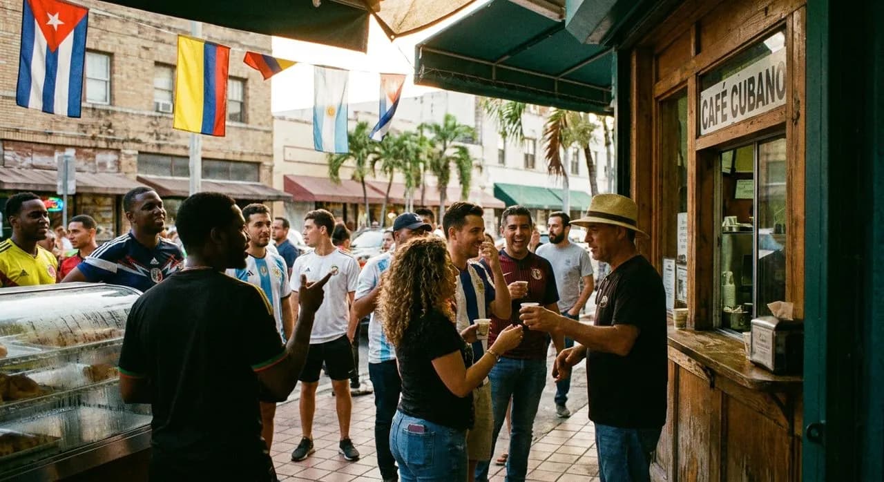Little Havana's World Cup: Calle Ocho's Watch Parties and Cafecito Fuel