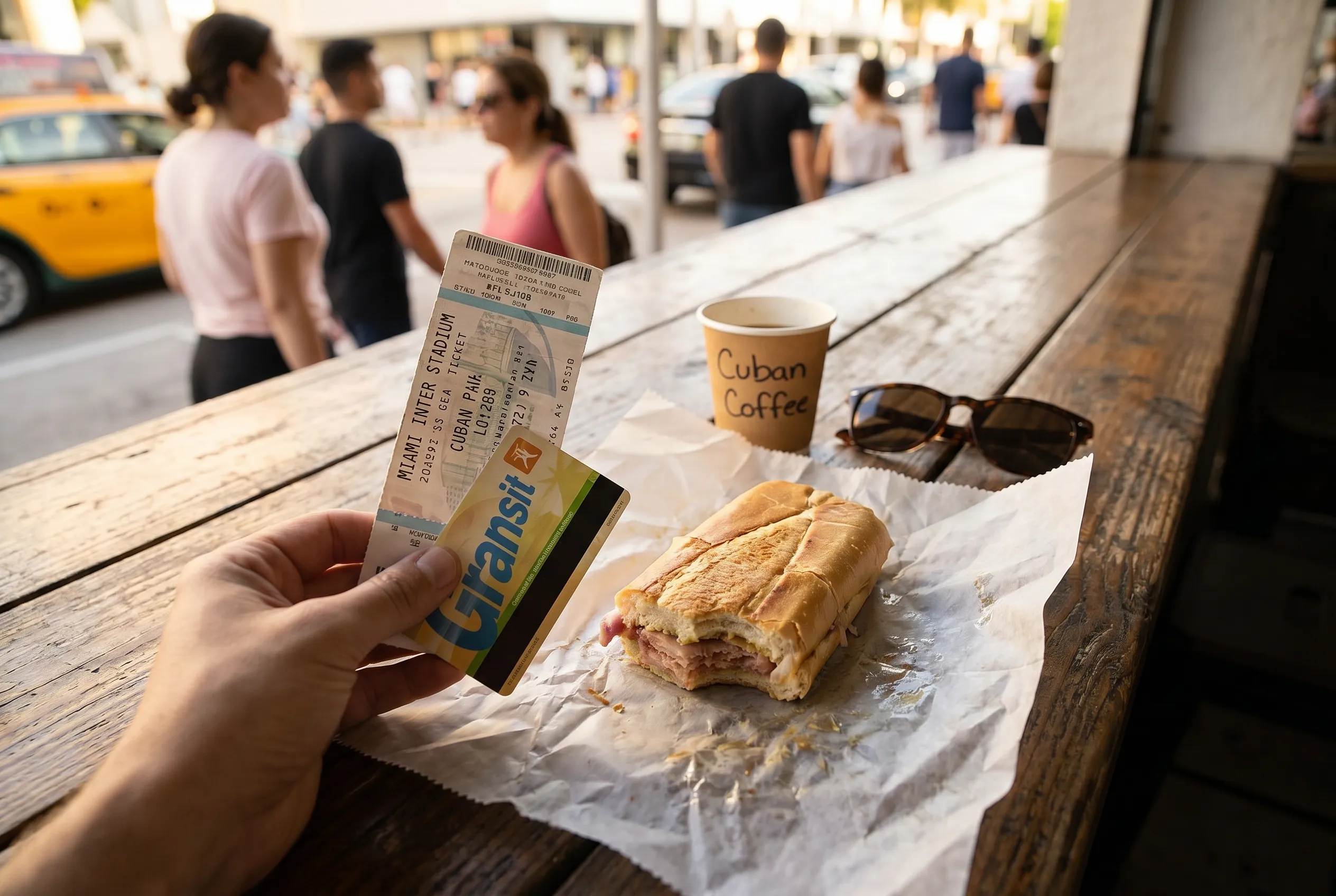 A bright practical scene for miami match day cuban food and late night guide.