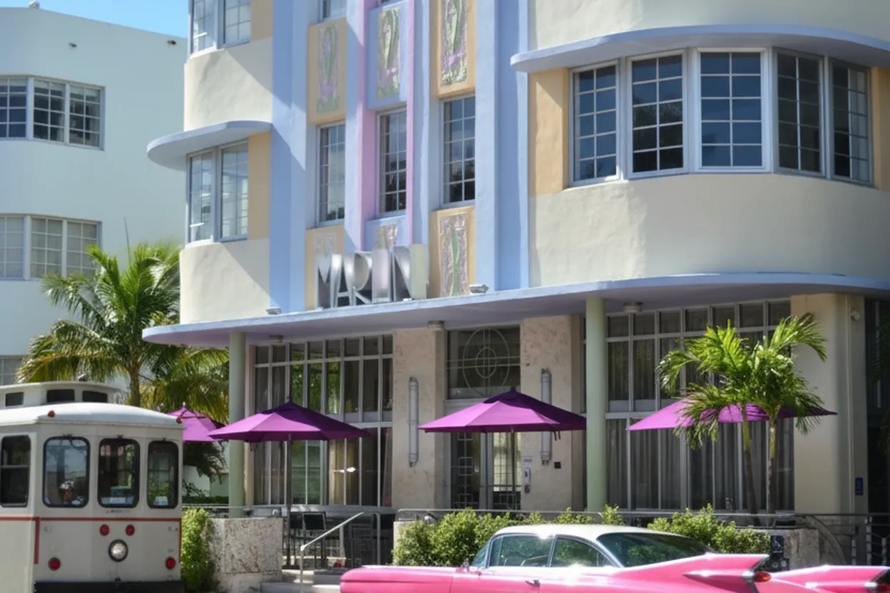 Cover scene for Explore Miami's Historic Art Deco District, a Favorite of Emmy Rossum