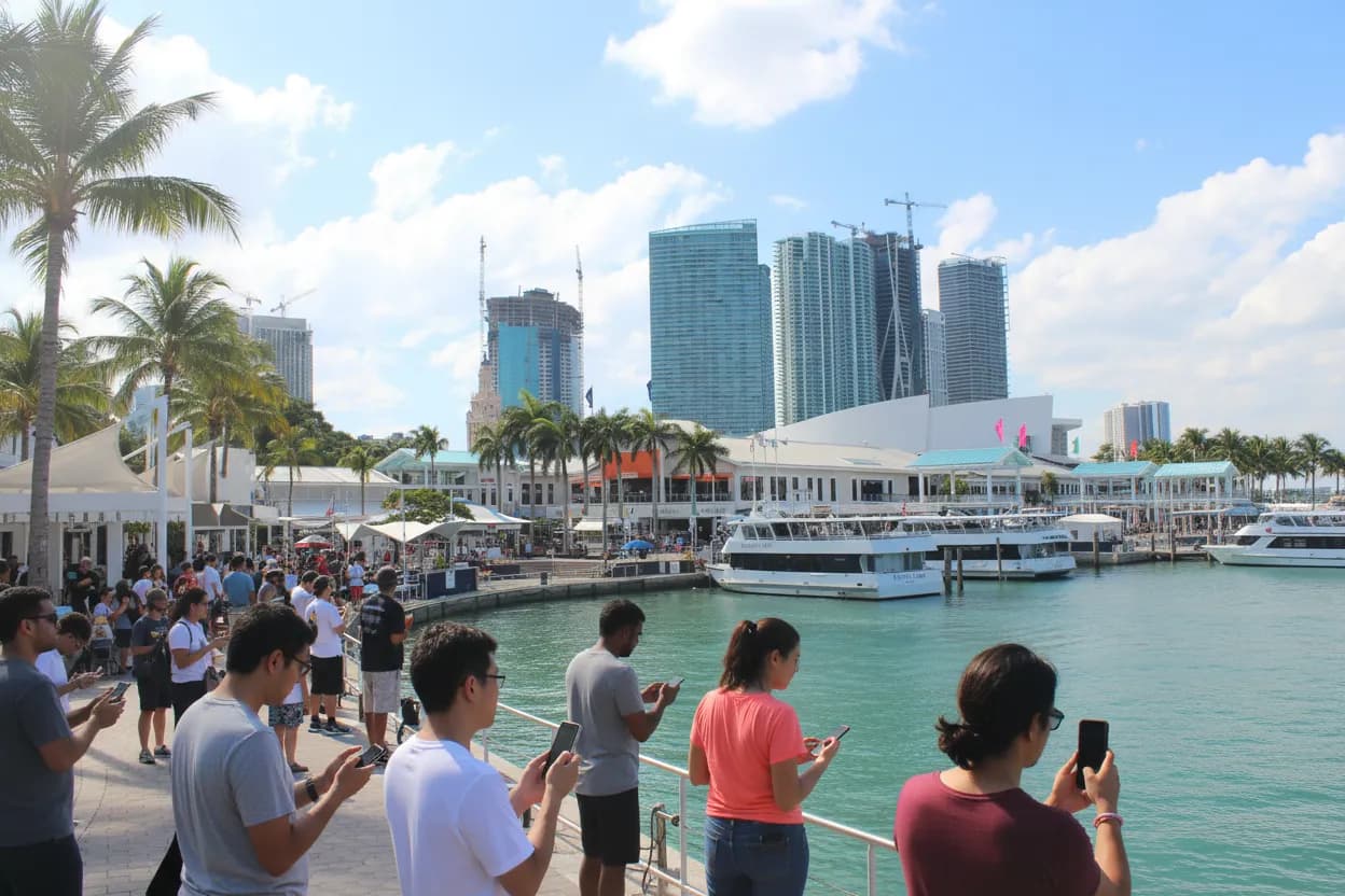 Bayside waterfront backup after a Miami watch plan