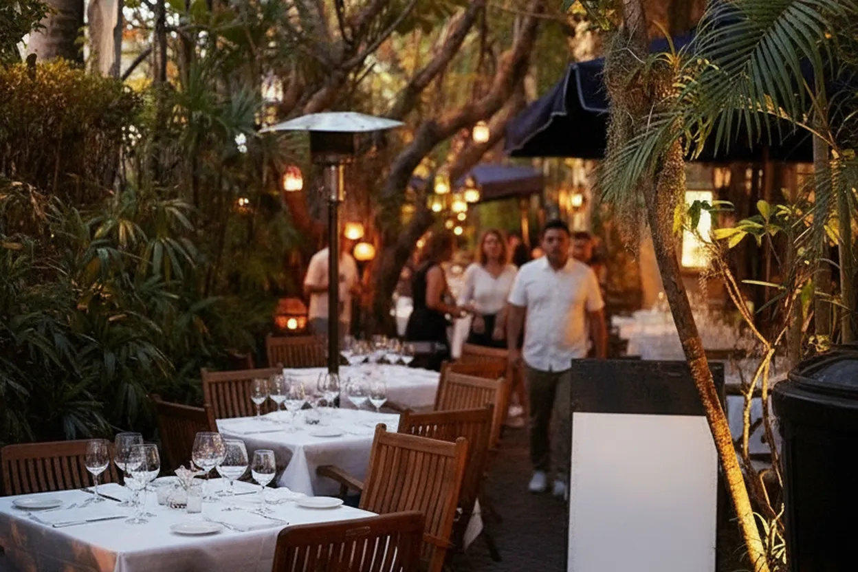 Miami experience scene for Where to Eat Like a Champion: Miami Restaurants Jordan Devey Might Enjoy