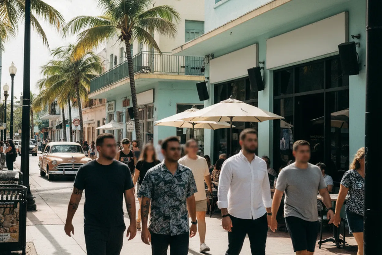 Miami experience scene for Miami Restaurants with Live Music: A Megan Moroney Denver Concert Alternative