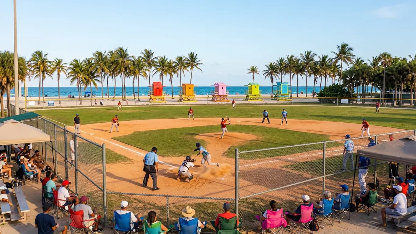 Miami Ballfields: Transitioning from the LLWS Schedule to Local Play