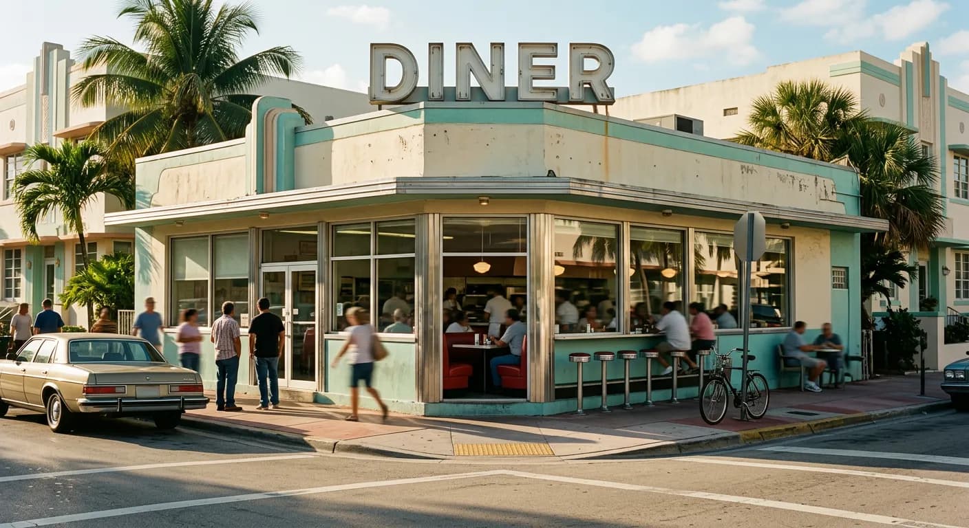 Miami Diners Serving Comfort Food with a Tang of Nostalgia
