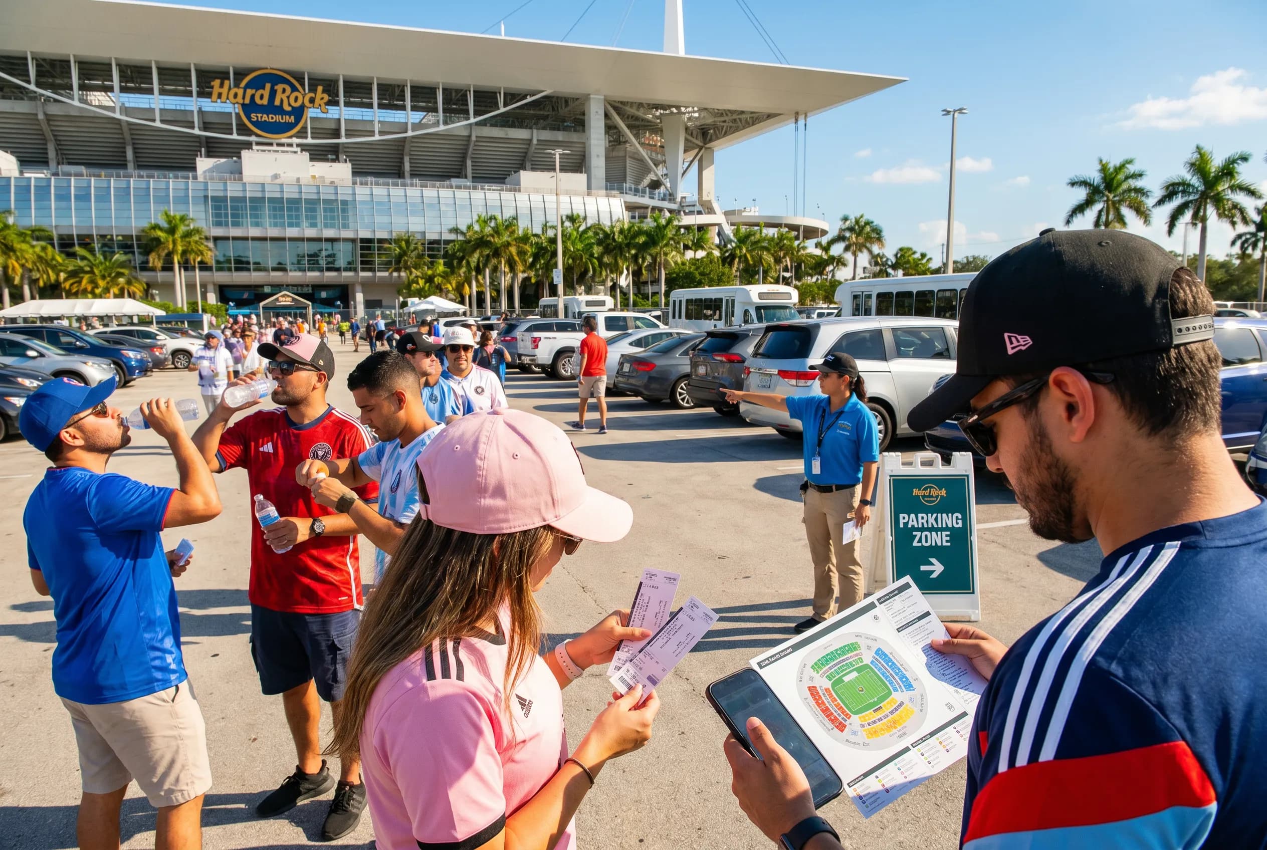 A bright practical scene for miami third place match teams tickets and parking guide.