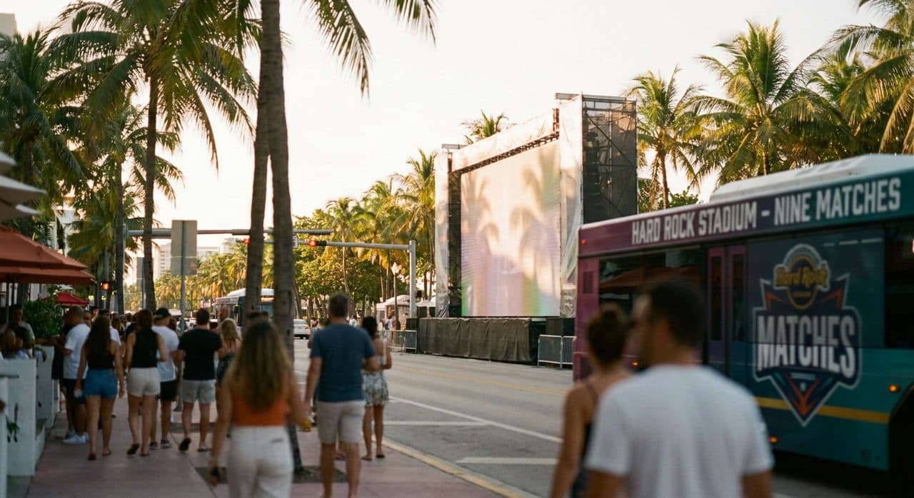 Miami's World Cup Fan Zone on South Beach Will Be the Hemisphere's Biggest Party - cover image