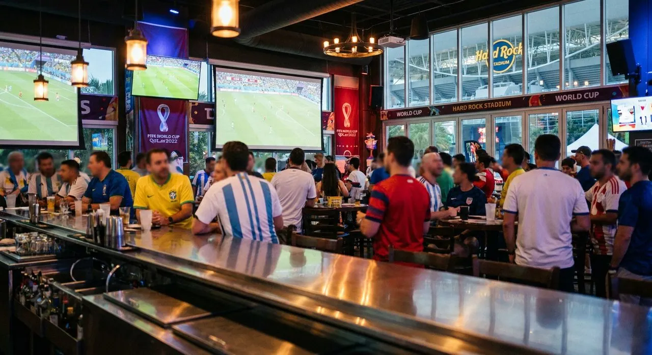 Miami World Cup 2026 Host-City Viewing Bars Near Hard Rock