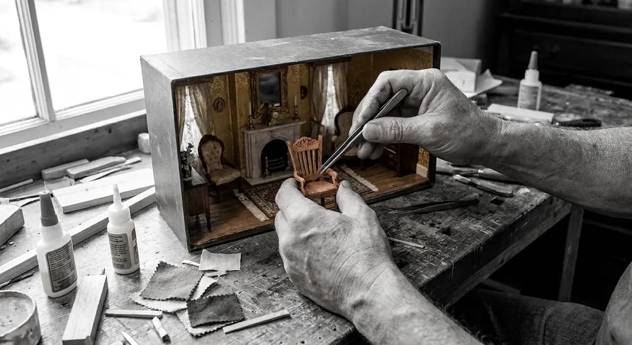 Miniature Diorama and Shadow Box Construction Studio in Bay Ridge