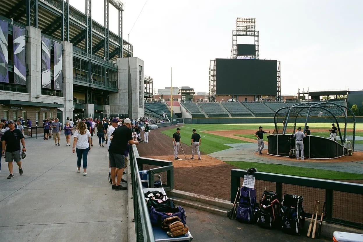 Baseball editorial scene for MLB Standings: Full Divisional and Wild Card Breakdown