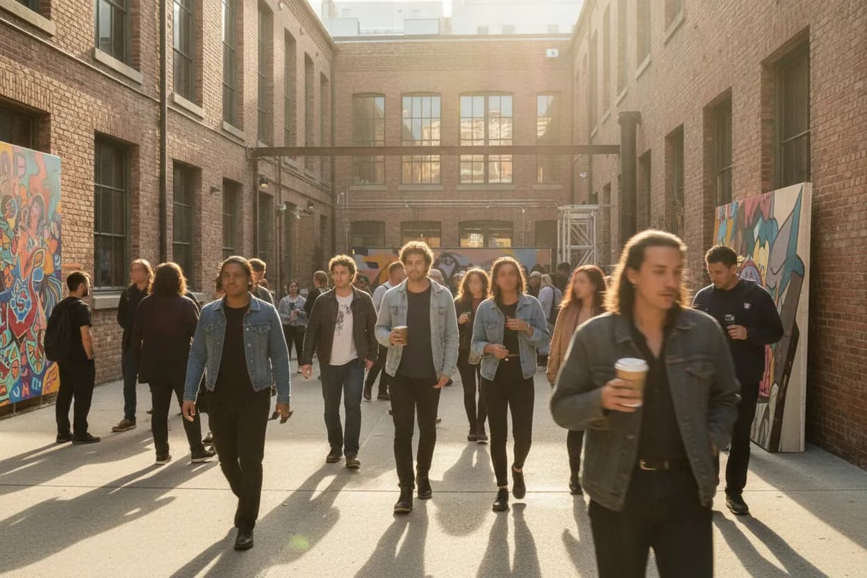 NYC experience scene for MoMA PS1 Warm Up as a Friday Night Dance Plan With an Exit Strategy