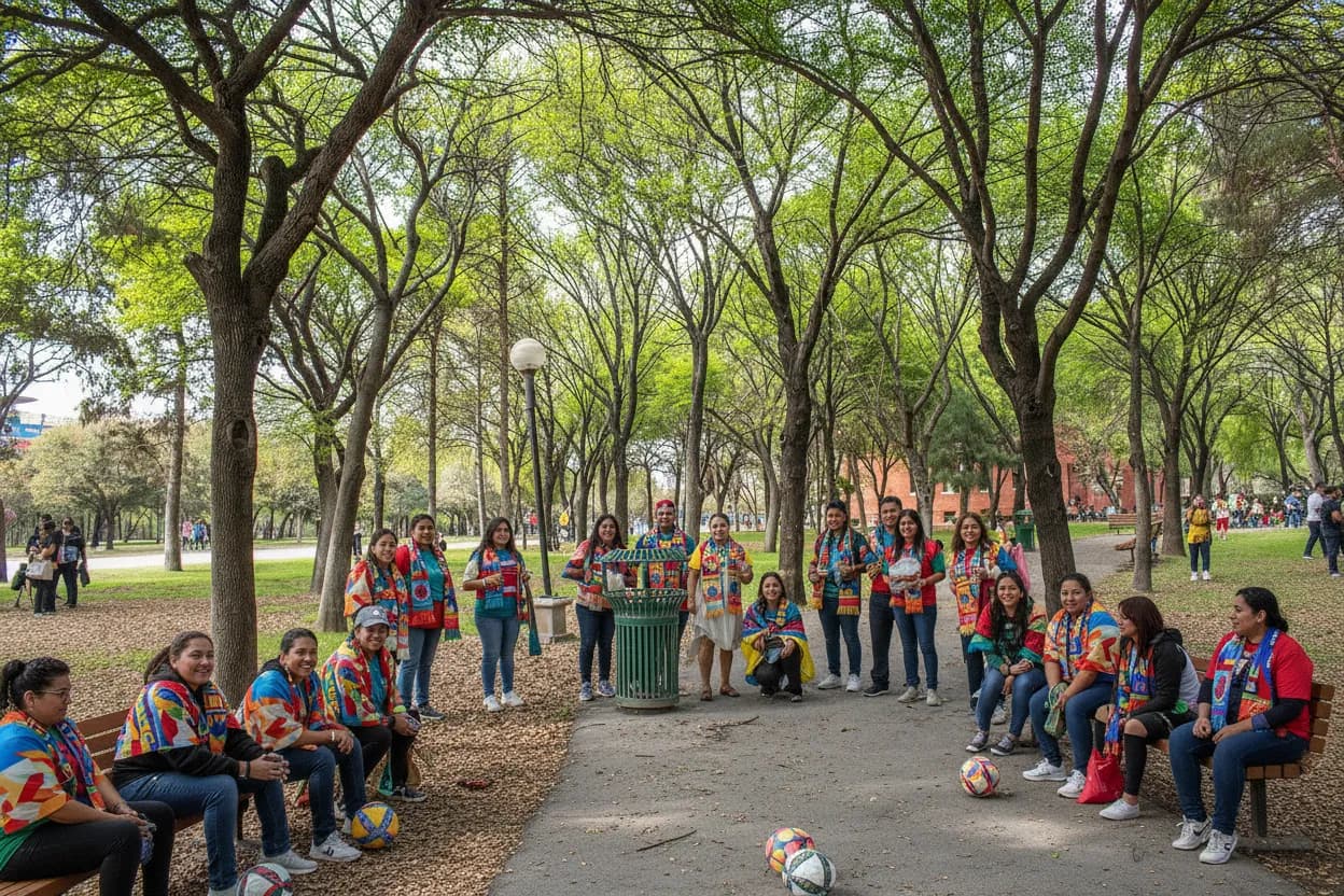 Monterrey Fundidora Riverwalk Heat Plan