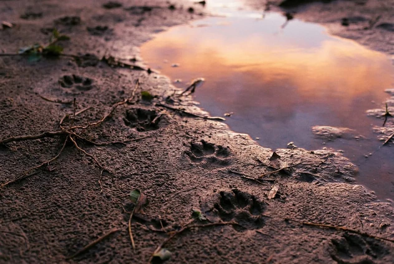 montrose dog beach when the sun rises over the lake