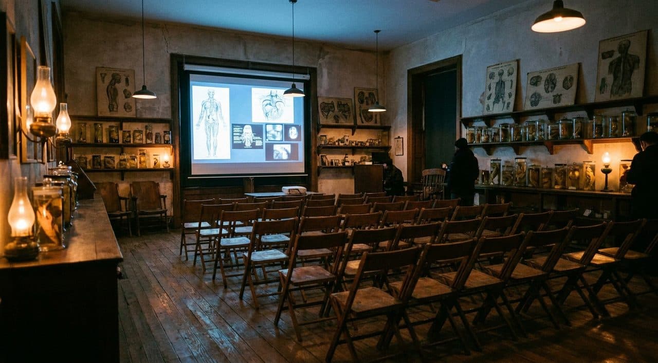 The Gowanus Library of Death Ephemera and Anatomical Wax - scene