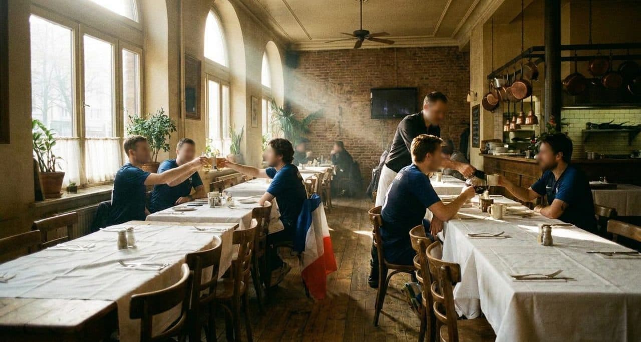 A Morningside Heights Bistro That Serves French World Cup Brunch for Morning Kickoffs - scene