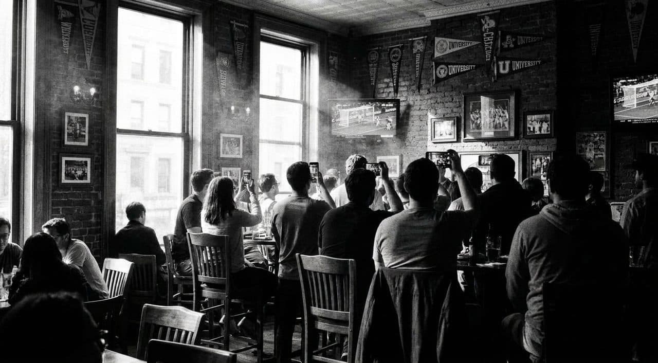The University Bar in Morningside Heights Where Group Stage Becomes a Polyglot Ritual - scene