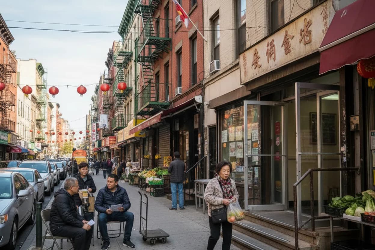 Cover scene for Mott Street Senior Center Lunch Question for Chinatown Caregivers