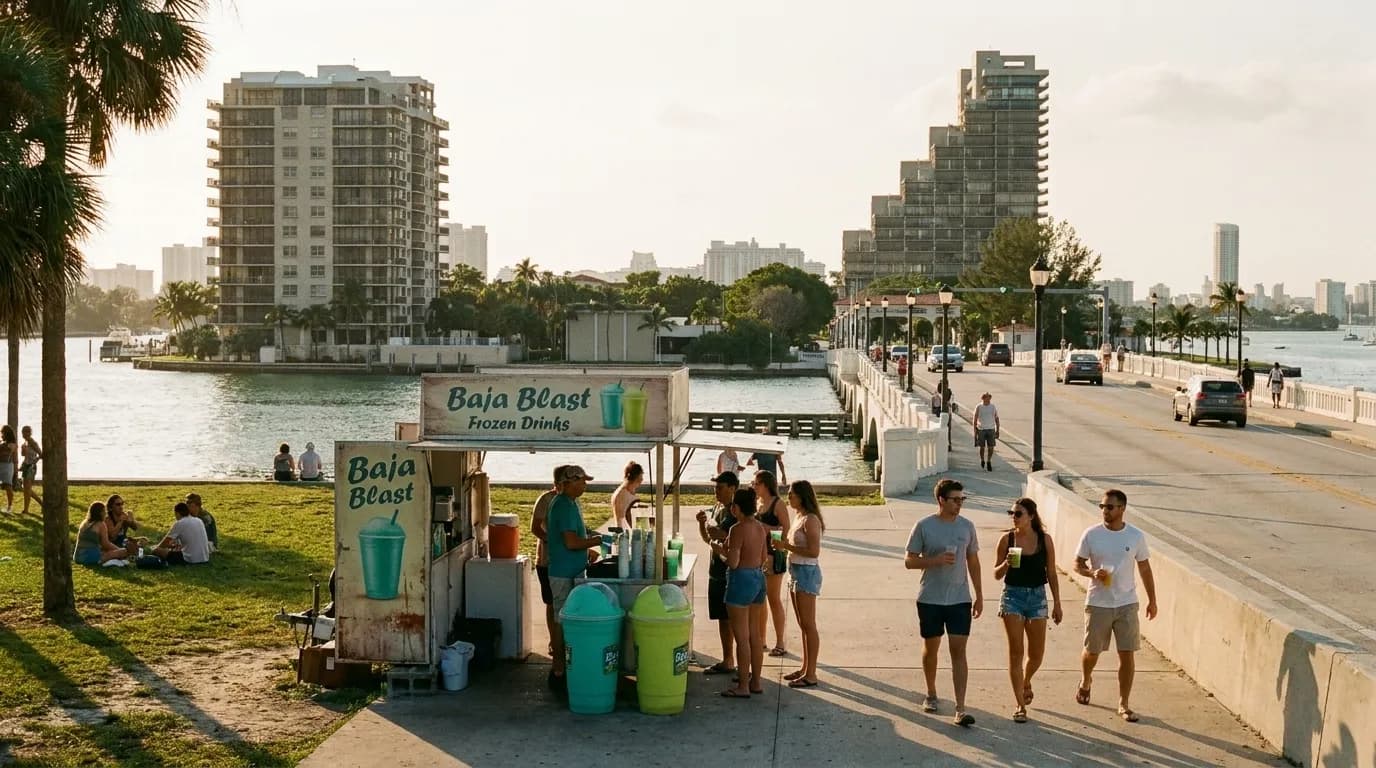 Local context for Mountain Dew Baja Blast: Miami Frozen Drinks Worth Detouring For