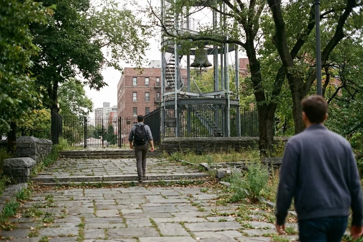 NYC experience scene for Mount Morris Fire Watchtower: Harlem's Overlook Most Park Walkers Skip