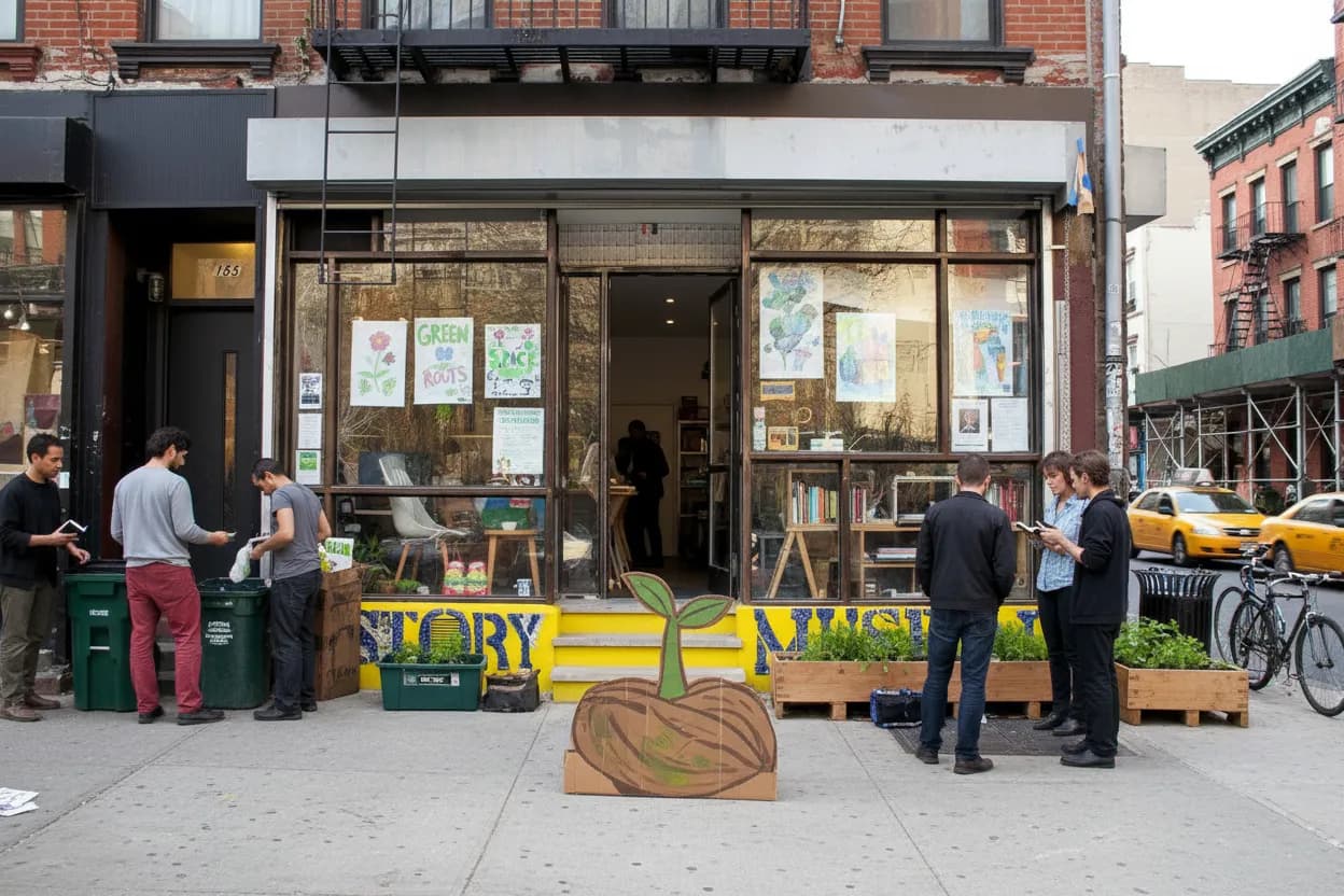 Cover scene for Museum of Reclaimed Urban Space: An East Village Activist-Archive Stop When You Want the City’s Scrappier Backstory