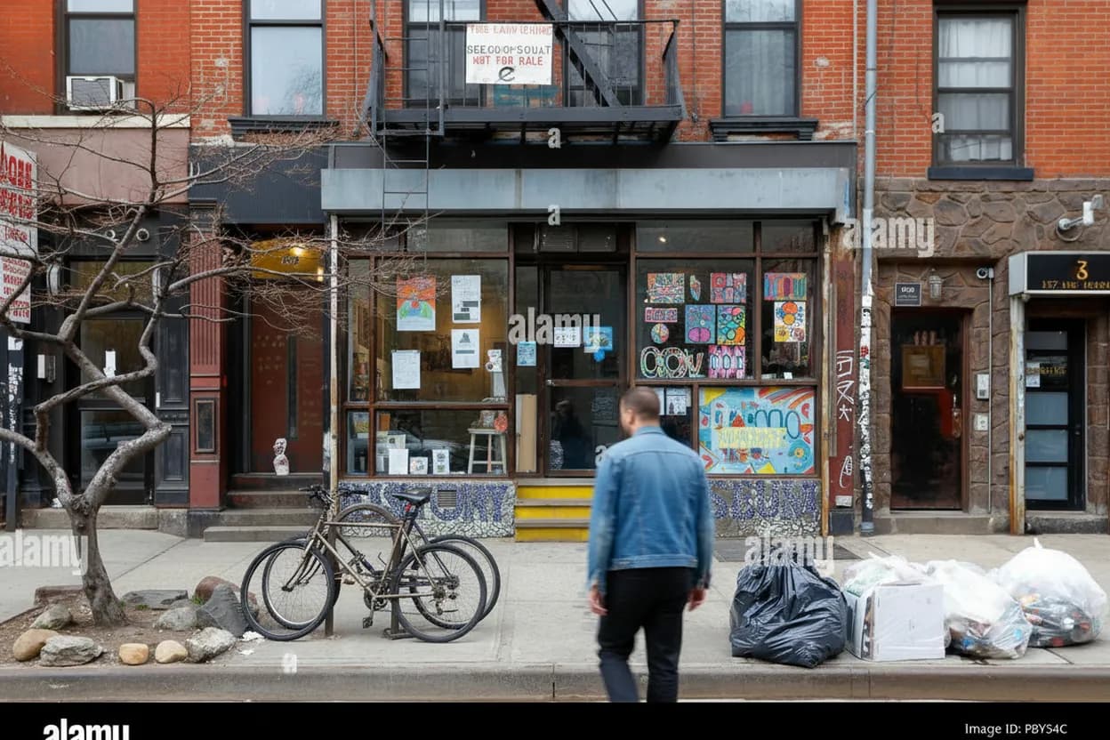 NYC experience scene for Museum of Reclaimed Urban Space: An East Village Activist-Archive Stop When You Want the City’s Scrappier Backstory