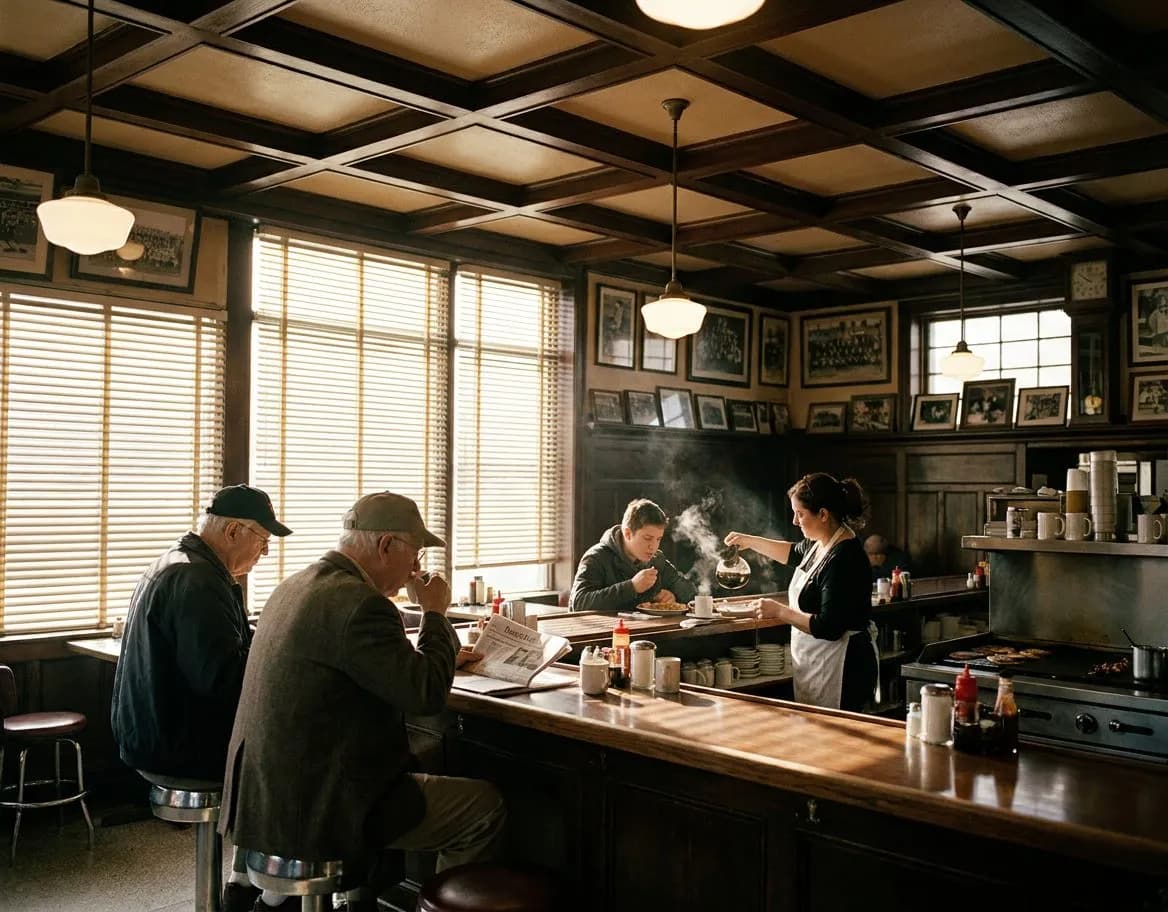 Neighborhood Diners with Counter Seating and All-Day Breakfast in South Boston