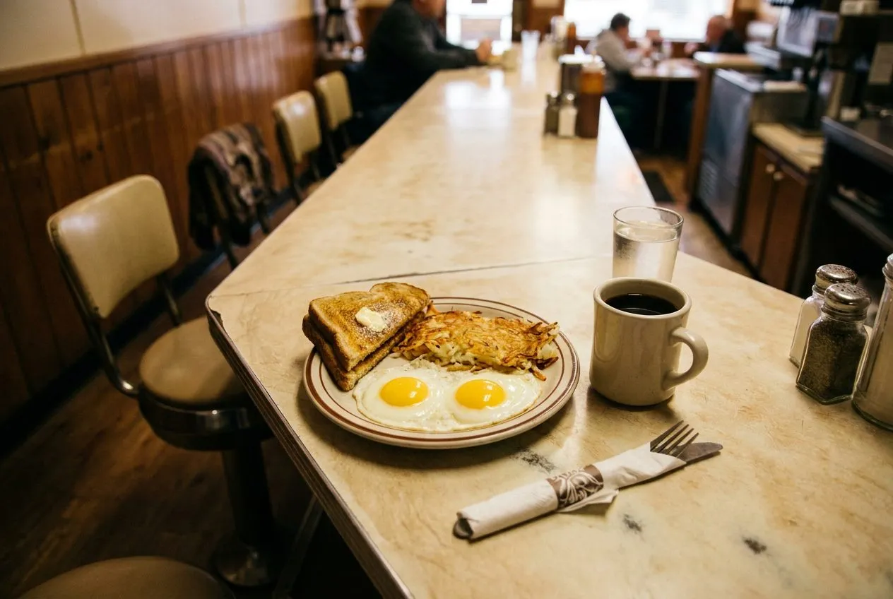 Neighborhood Diners with Counter Seating and All-Day Breakfast in South Boston