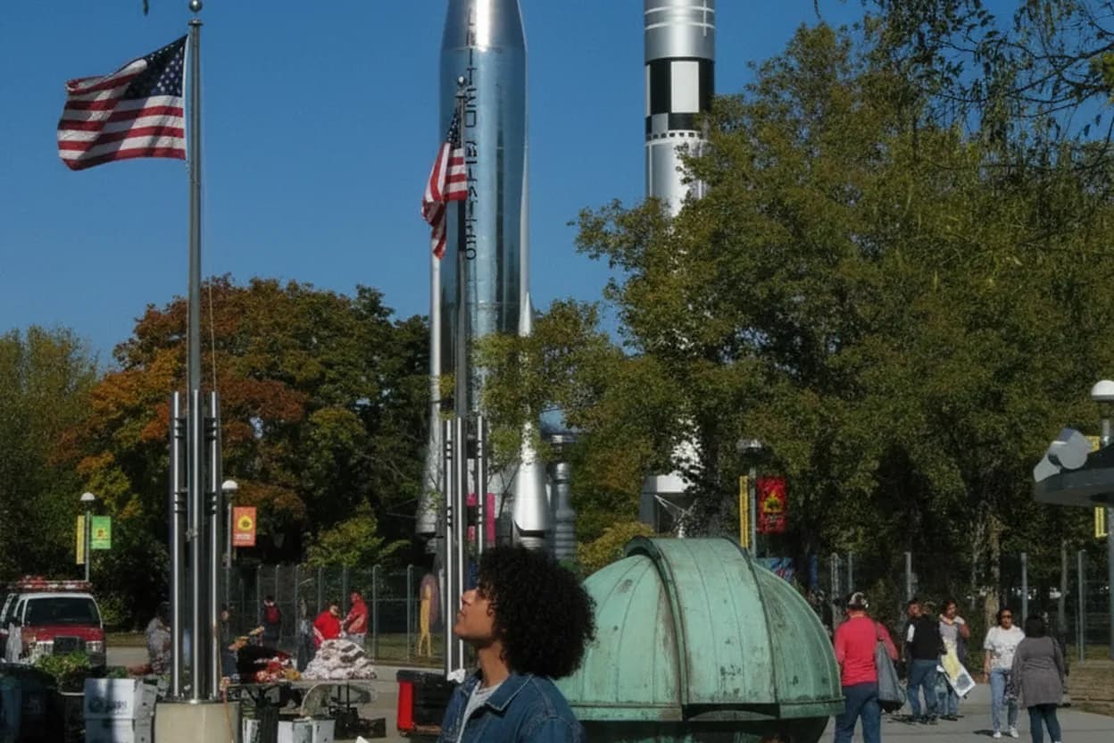 NYC experience scene for New York Hall of Science Sensory Map: A Queens Museum Plan When Noise Is the Barrier