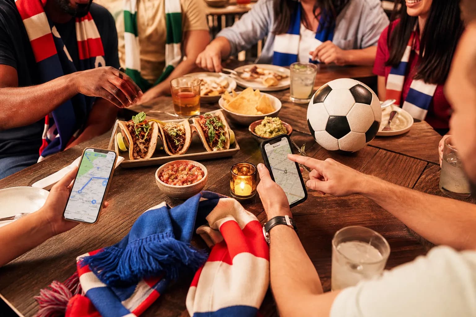 New York / New Jersey World Cup match-day scene