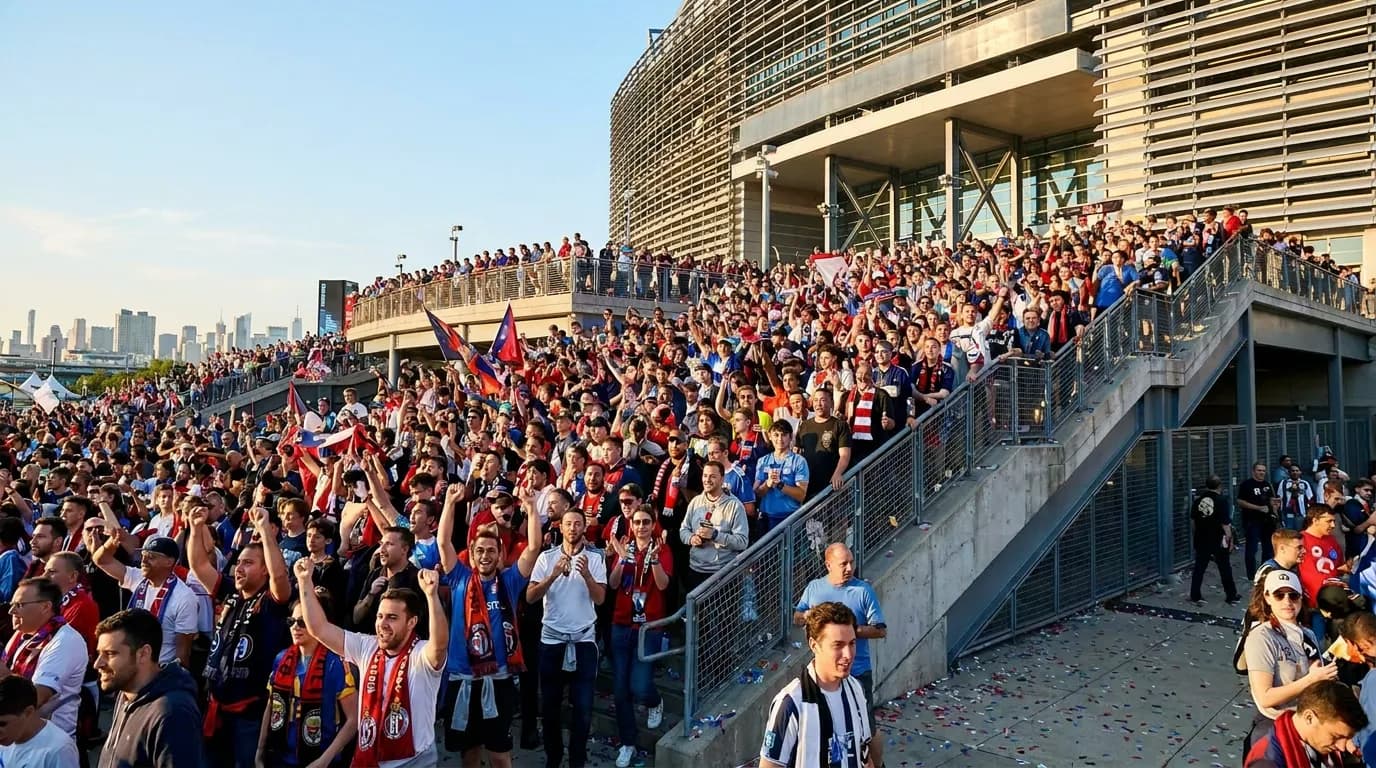 Second editorial detail for New York New Jersey Stadium Held 80,663 Final Fans