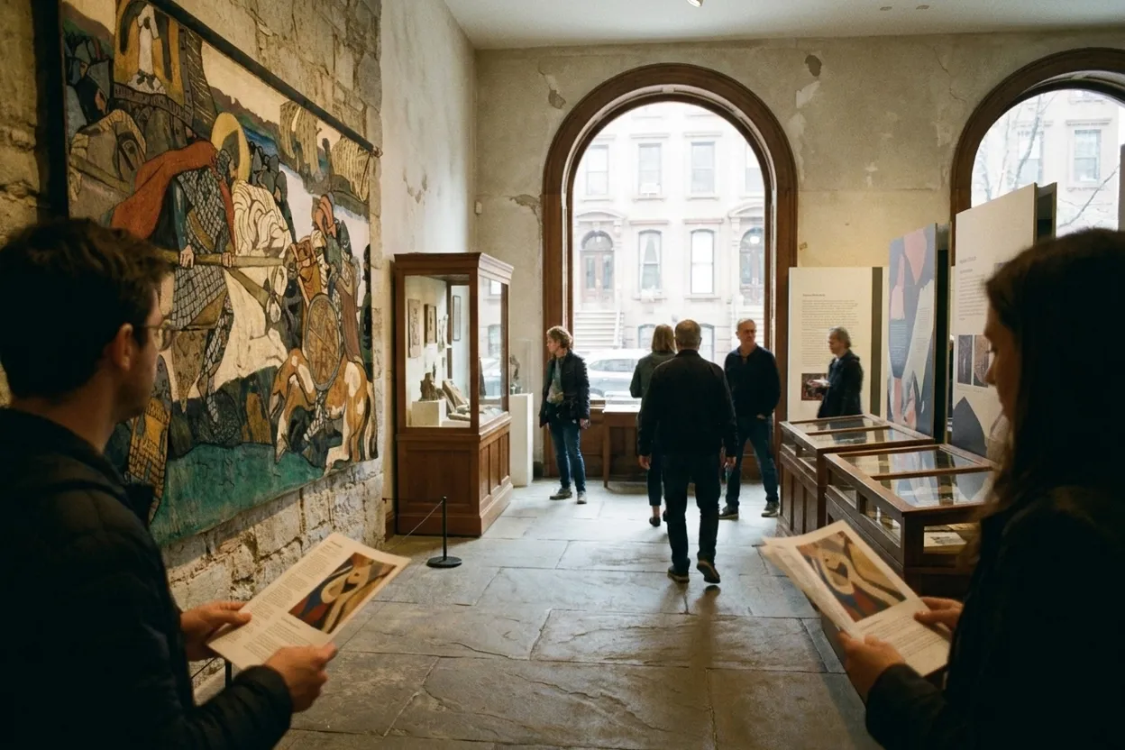 Cover scene for Nicholas Roerich Museum: The Tiny Uptown Art Retreat That Feels Far From Manhattan