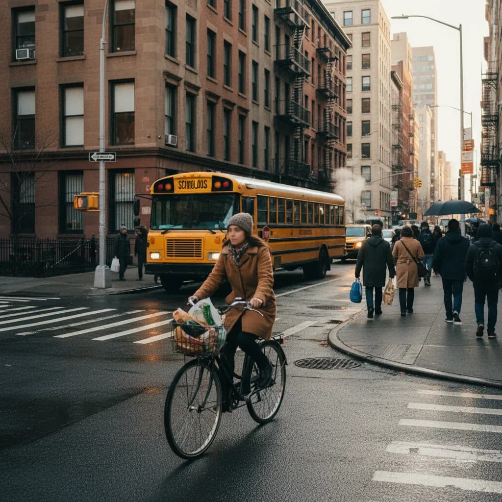 Local NYC route scene for Commuting From New Jersey to NYC: Transit Options Compared.