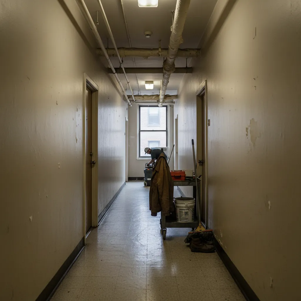 Local NYC route scene for How to Report Landlord Harassment or an Illegal Lockout.