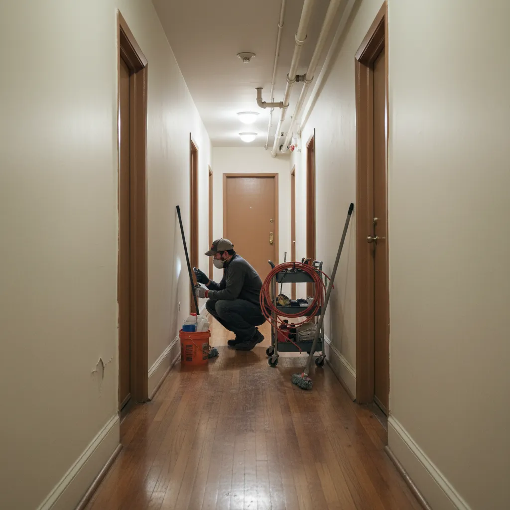 Local NYC route scene for What to Do When Your NYC Apartment Has a Water Leak.