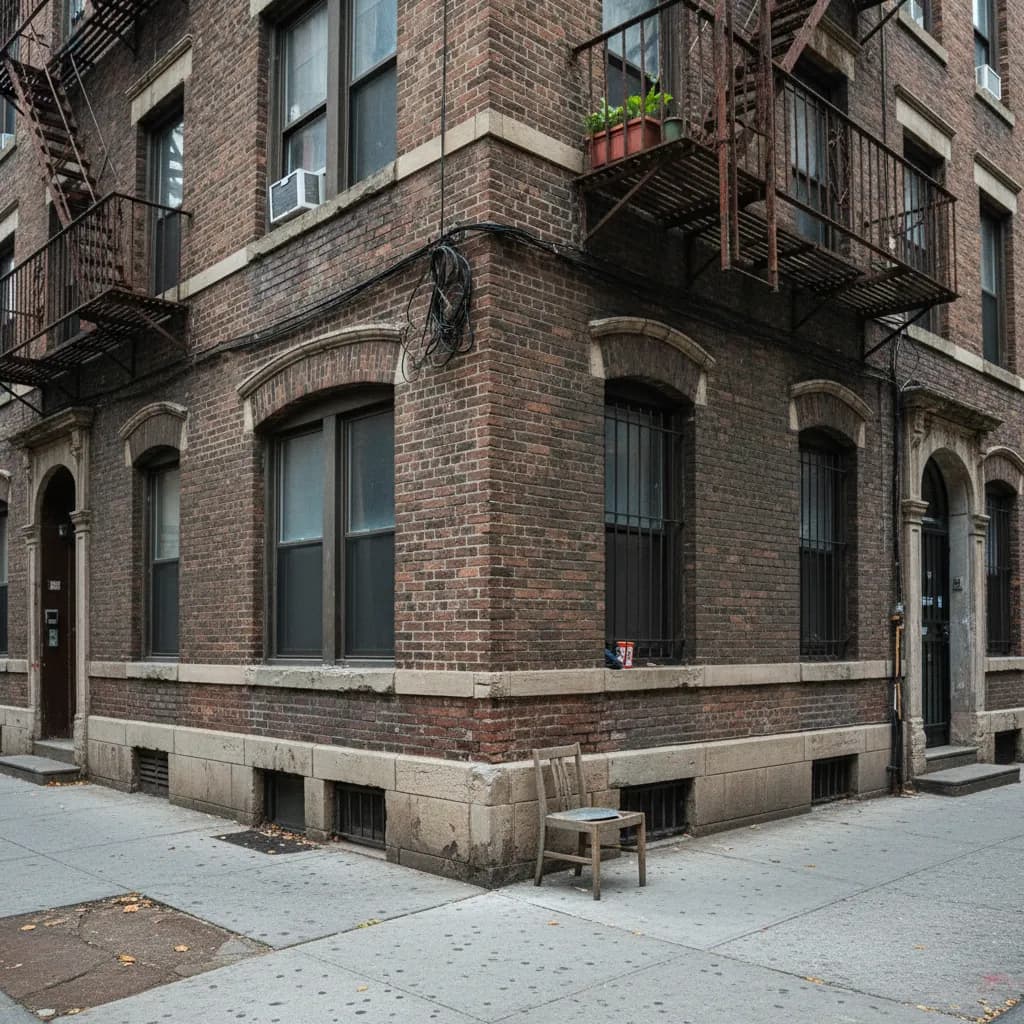 Local NYC route scene for Where to Find Prairie School Architecture in NYC.
